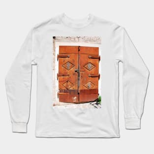 Metal Door in Mostar Long Sleeve T-Shirt